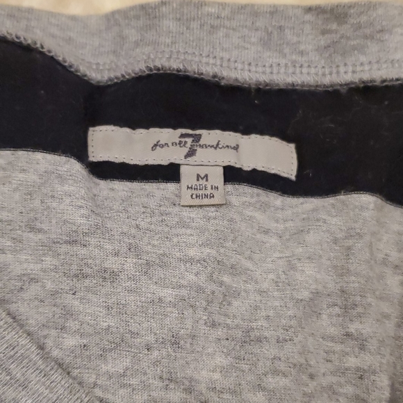 7 for all mankind, new T-shirt, size medium - Picture 3 of 6
